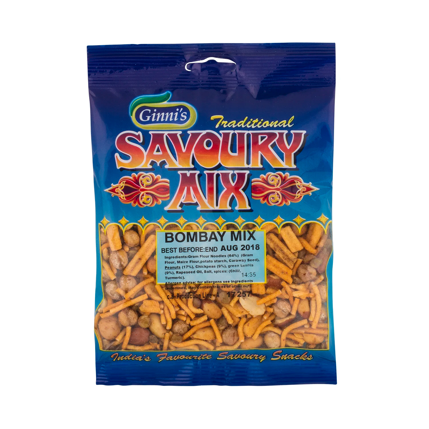 Ginni's Bombay Mix (Wholesale Case)