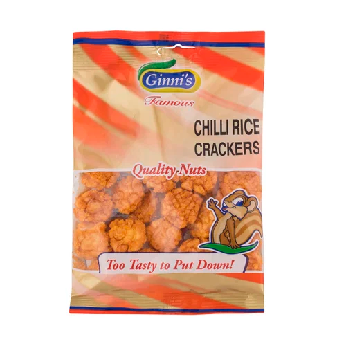 Ginni's Spicy Chilli Rice Crackers
