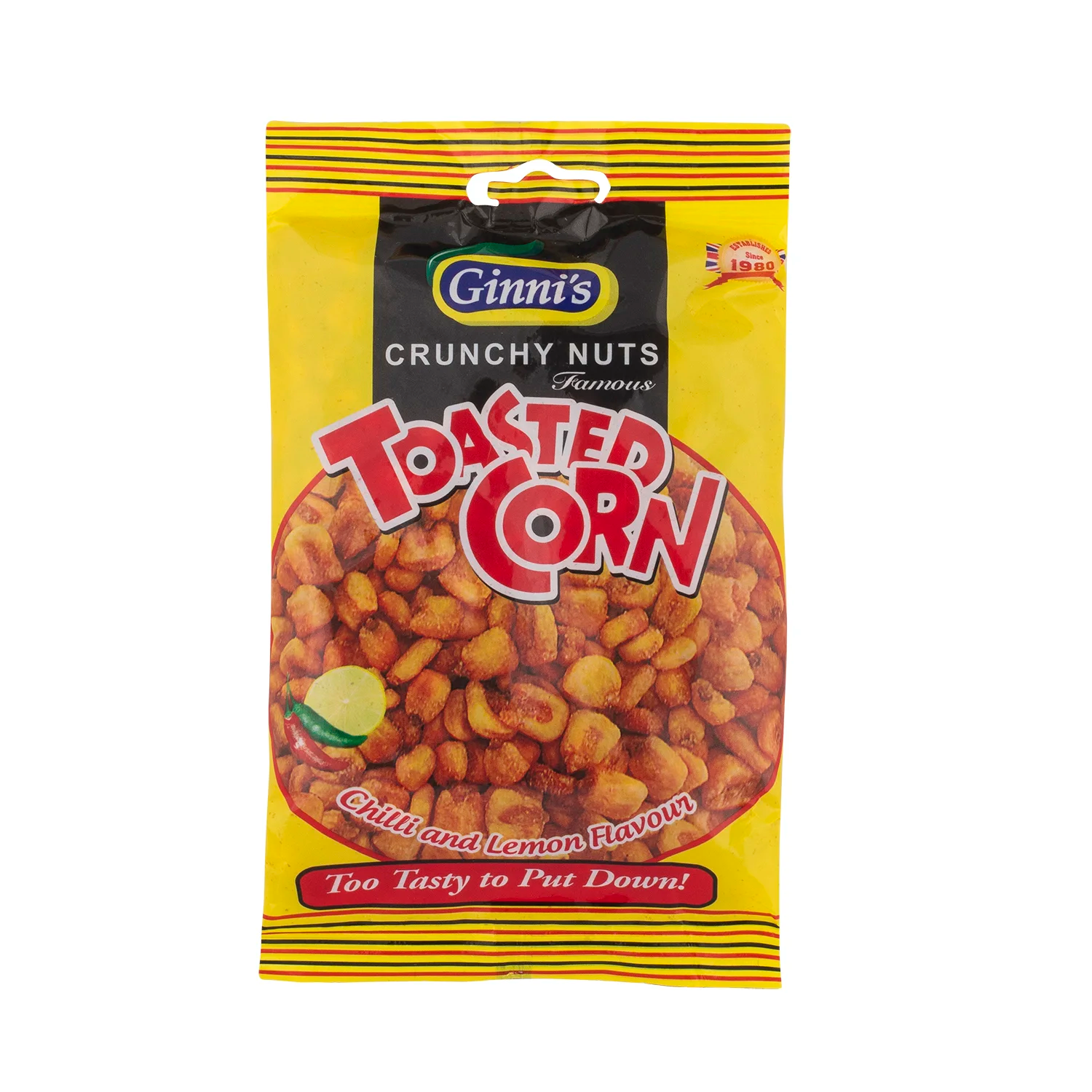 Ginni's Toasted Corn - Chili & Lemon (Bulk)