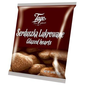 Tago Glazed Gingerbread Hearts
